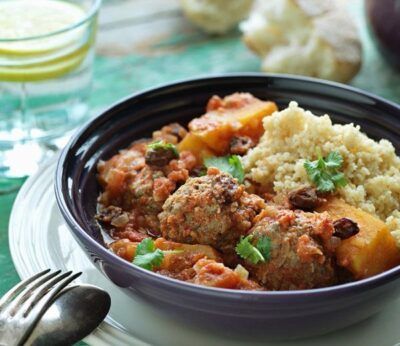 Albóndigas en salsa de zanahoria