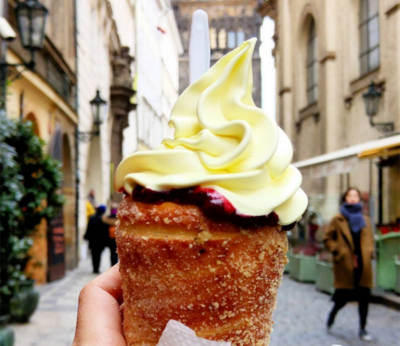 Conos de helado con masa donut, ¿nuevo #trendingtopic gastronómico?