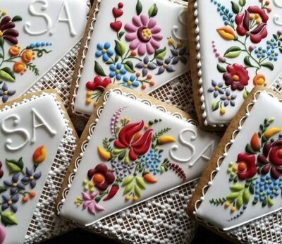 Galletas ‘bordadas’ que querrás enmarcar