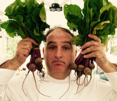 José Andrés, el chef virtual del Record Guinness de paellas