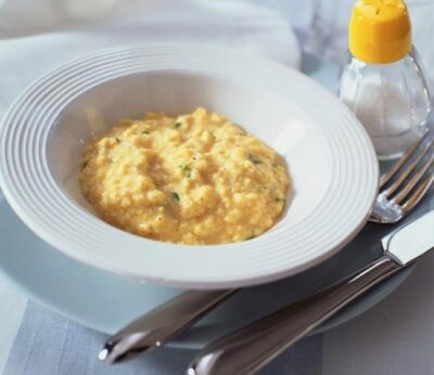 Risotto a la carbonara