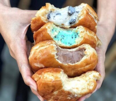 Los donuts rellenos de helado son el ‘must eat’ del verano