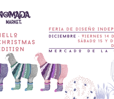 La bienvenida navideña de Nómada Market