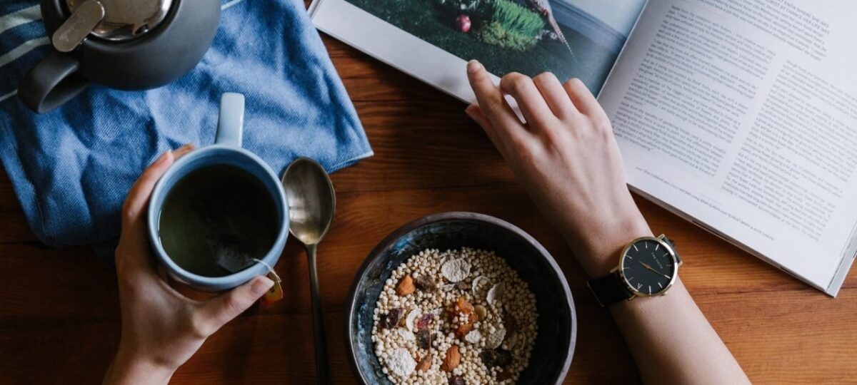 Lectura y comida