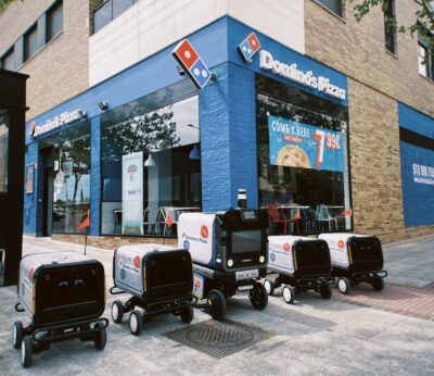 Economía.- Domino’s Pizza se alía con Goggo Network para repartir pedidos con robots autónomos en España