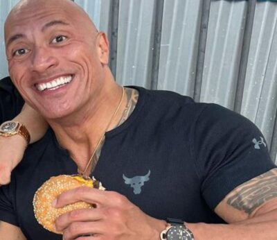 El Día de la Marmota de Dwayne Johnson en In-N-Out: hasta tres veces ha probado por «primera vez» sus hamburguesas