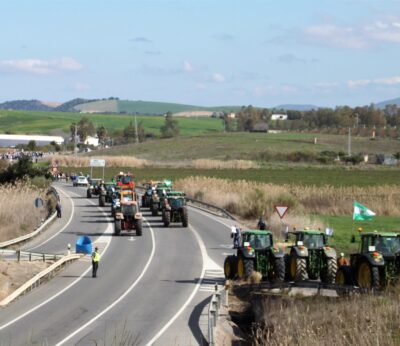 Economía.- Las organizaciones agrarias convocan movilizaciones en Jerez y en el Puerto de Algeciras en febrero y marzo