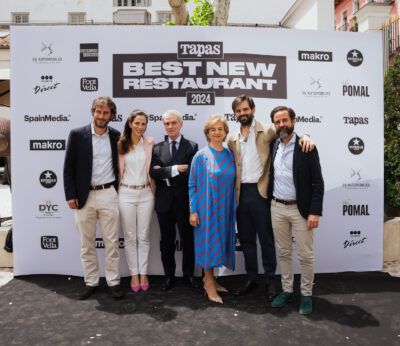 Fotogalería | Las mejores imágenes de la entrega del Tapas Best New Restaurant a Pabú, de Coco Montes