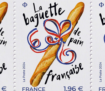 France unveil baguette-scented stamps