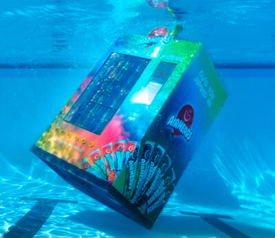 Airheads unveils underwater vending machine