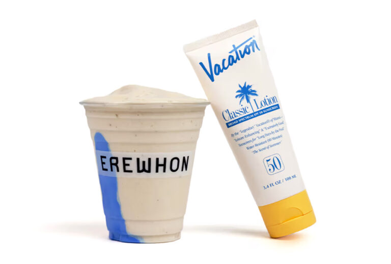Erewhon lanza un smoothie inspirado en la crema solar ‘Vacation’