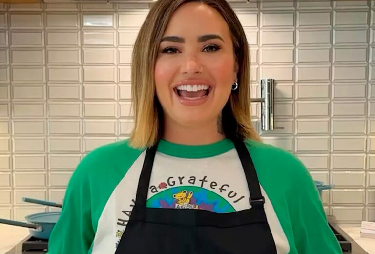 Demi Lovato presenta su nueva serie de cocina