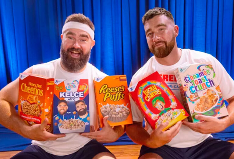 Travis and Jason Kelce have just unveild their own cereals