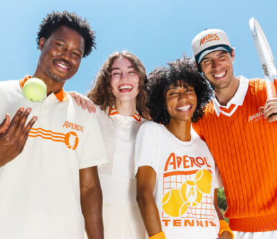 Aperol introduces a ‘tenniscore’ collection for the US Open