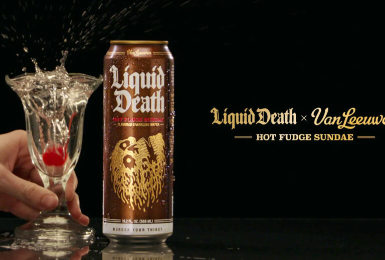 Liquid Death lanza un agua con gas con sabor a helado de chocolate