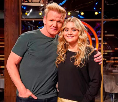 Gordon Ramsay lleva a su hija Tilly a comprar ropa de chef