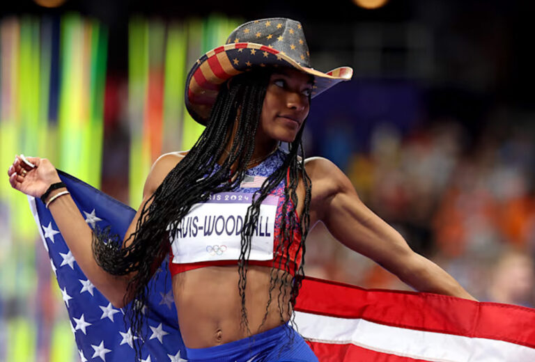 This is the food that Olympic athlete Tara Davis loves and hates