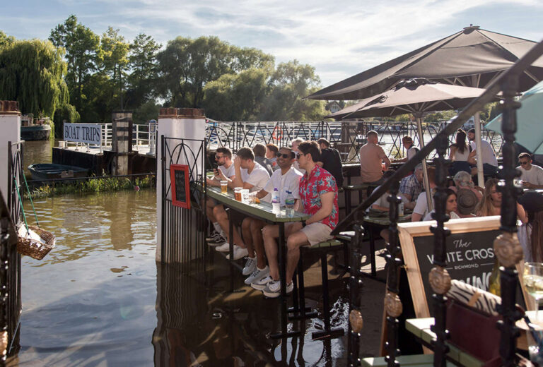 Inside London’s iconic pub that floods at high tide