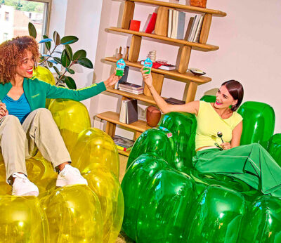 Jell-O forays into design with jelly seats