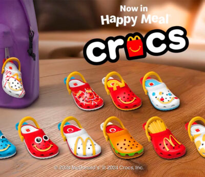 Las Crocs llegan a los Happy Meals en forma de llavero