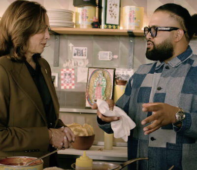 Quién es René Andrade el chef que ha cocinado una quesadilla con frijoles a Kamala Harris