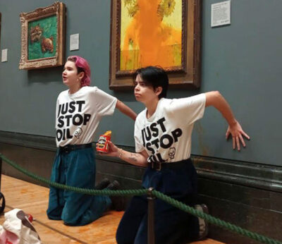 Why ‘Just Stop Oil’ activists throw tomato soup at works of art