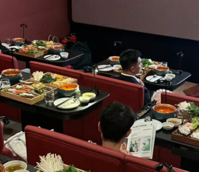 Movie theaters serving Hot Pots are the new Chinese viral sensation