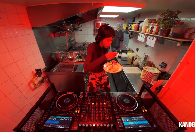 LETHIMCOOK mixes dj sets and gastronomy inside the kitchen