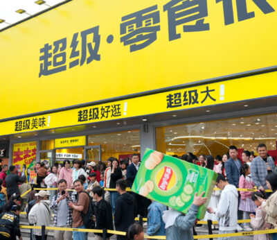 The new Chinese viral attraction is this store that sells giant snacks