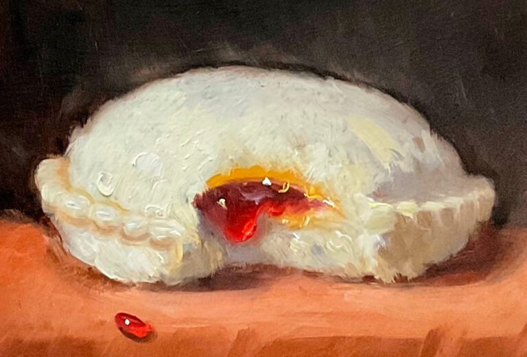 Noah Verrier has just gone viral with this culinary oil painting