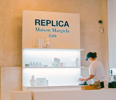 Maison Margiela instala un café dentro de su pop-up en Madrid