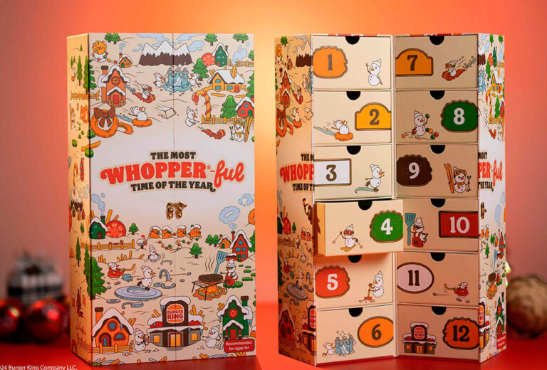 Burger King unveils its first-ever advent calendar