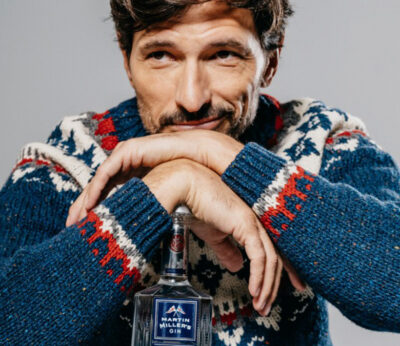 Andrés Velencoso fuses fashion and mixology in his new Christmas package