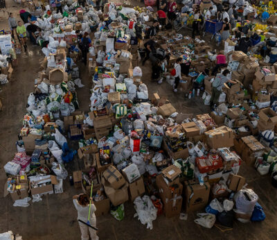 These are the food collection points in Barcelona for those affected by the DANA