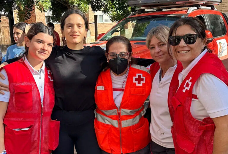 Rosalia joins the volunteers at the DANA ‘ground zero’