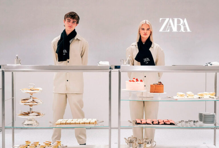 ZARA debuta con una línea de cafeterías de diseño