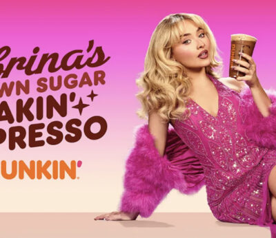 Sabrina Carpenter y  Dunkin’ Donuts agitan el año con su nuevo ‘espresso’