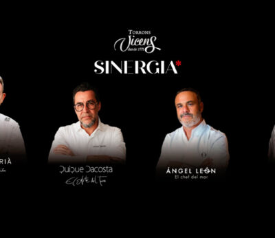 Vicens crea una sinergia de turrones diseñados por Quique Dacosta, Ángel León, Jordi Roca y Albert Adrià