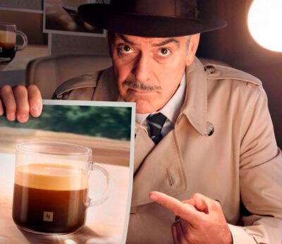 Detective George Clooney pursues Eva Longoria in new Nespresso ad