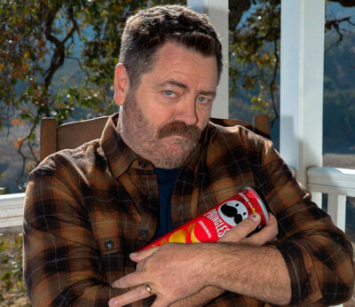 Adam Brody, Nick Offerman and James Harden star in Pringles Super Bowl spot