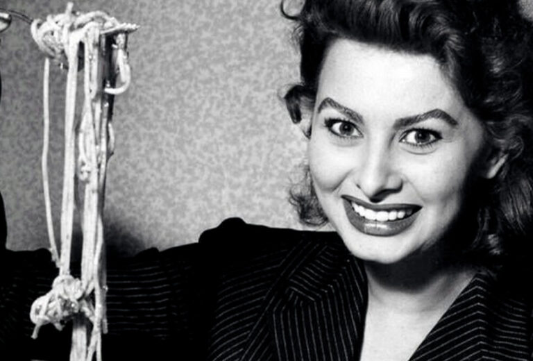 Sophia Loren’s version of pasta alla puttanesca